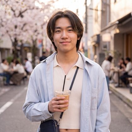 Portrait photograph of Noah Kim